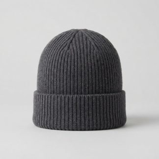 Archive Charcoal Lambswool Beanie