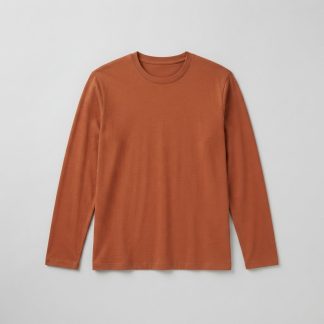 Winter Rust Organic Cotton Long-Sleeve Tee