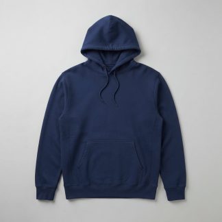 Archive Navy Brushed Fleece Pullover Hoodie