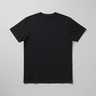 Gift Black Slub Jersey T-Shirt